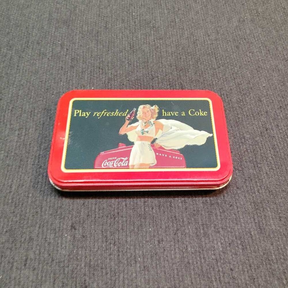 Coca-Cola Play Refreshed Have a Coke Tin Box 2000 Vintage Collectible